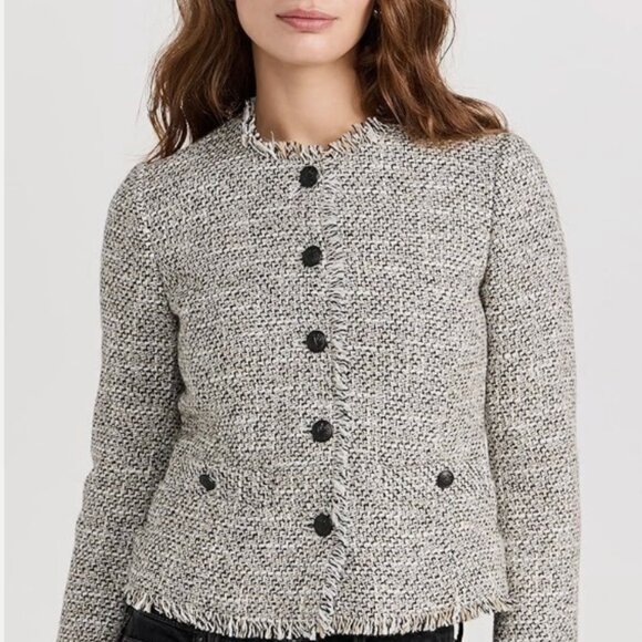 Rag & Bone Carmen Tweed Blazer - Picture 3 of 10